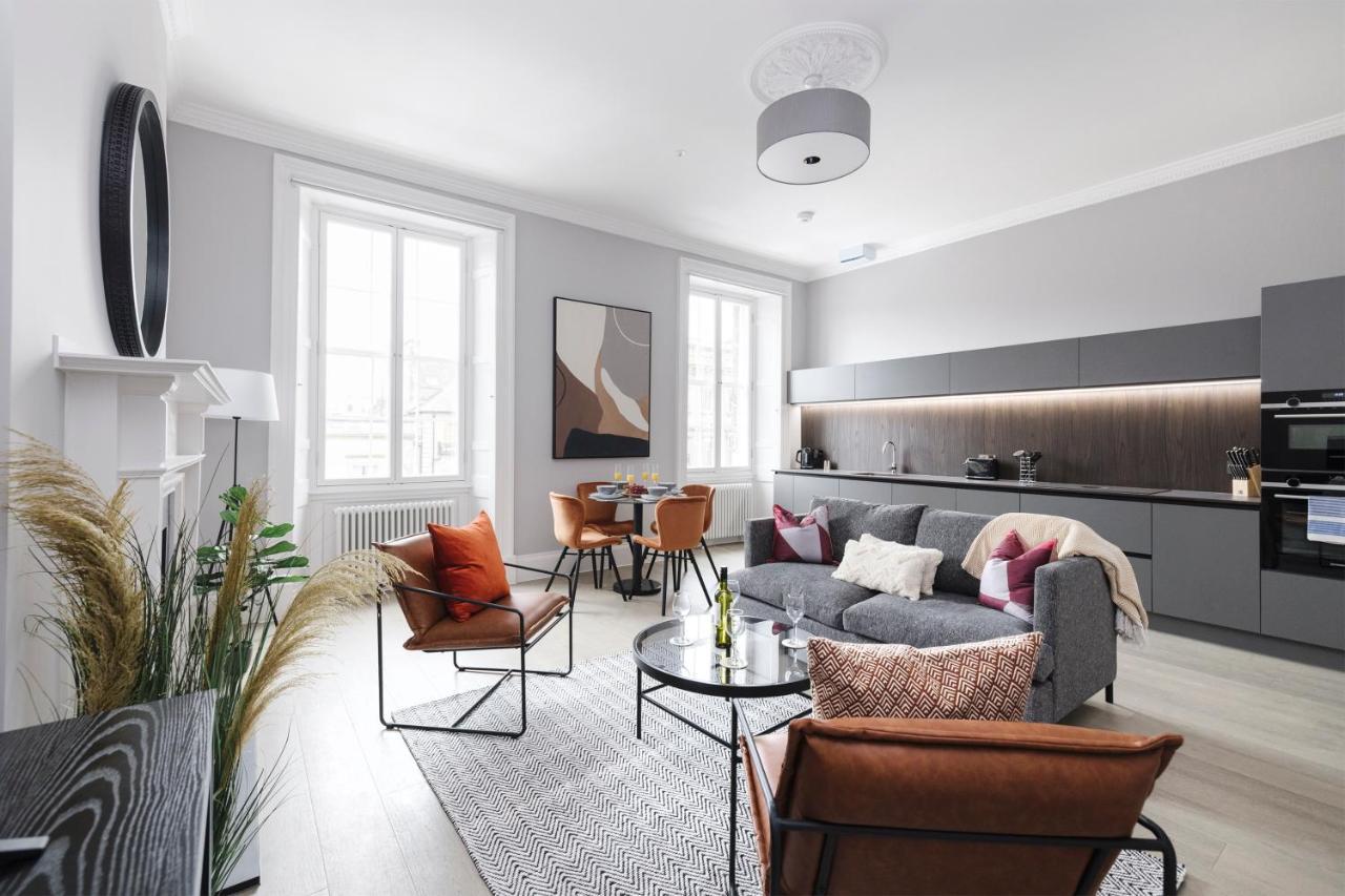 Joivy Luxurious Apt On Notable George Street Edinburgh Ngoại thất bức ảnh